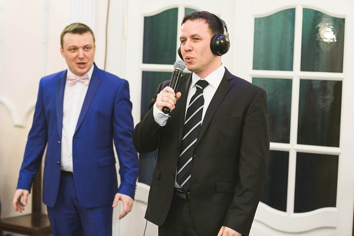 Свадьба Анастасии и Андрея 12 апреля 2014 года. Ресторан "Каравелла". Ведущий на свадьбу, корпоратив и юбилей в Москве Сергей Рябинин