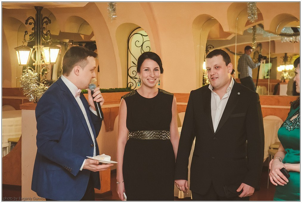 Свадьба Фарита и Зарины 5 января 2014 года. Ресторан "Измайловский двор". Ведущий на свадьбу, корпоратив и юбилей в Москве Сергей Рябинин