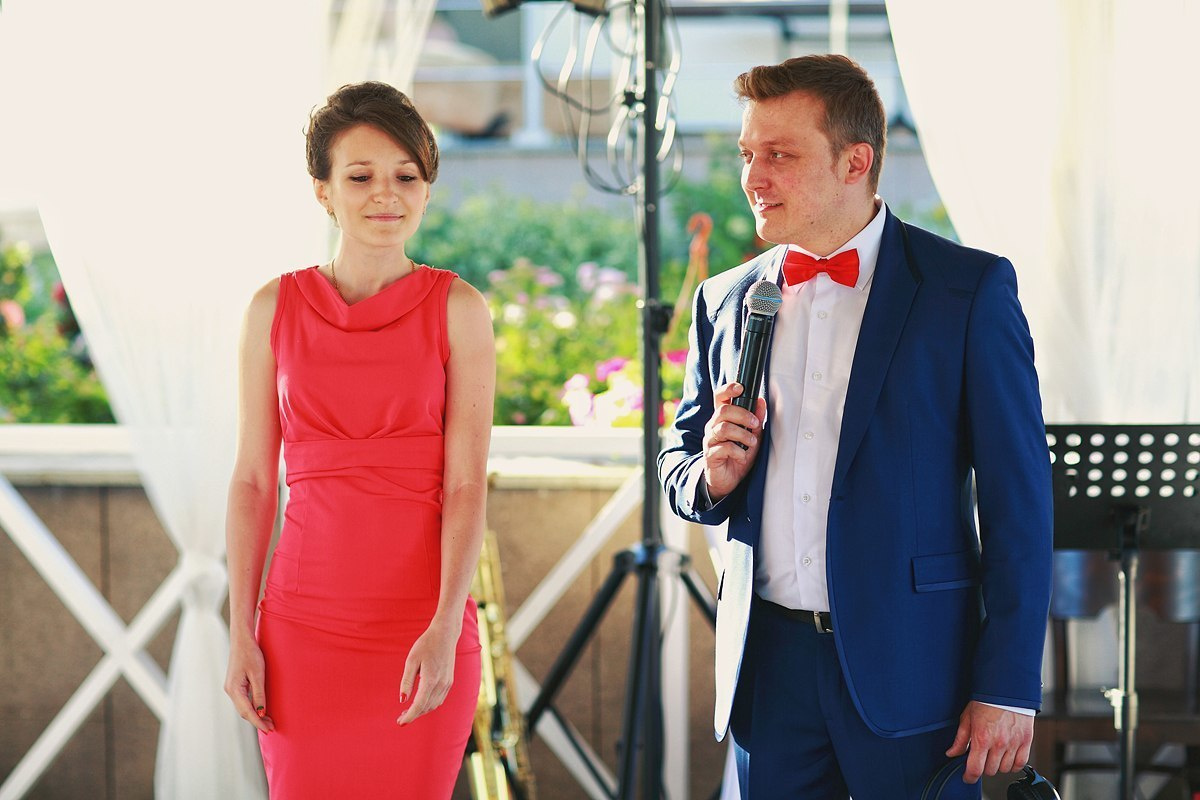 Свадьба Михаила и Олеси 12 июля 2014 года. Ведущий на свадьбу, корпоратив и юбилей в Москве Сергей Рябинин