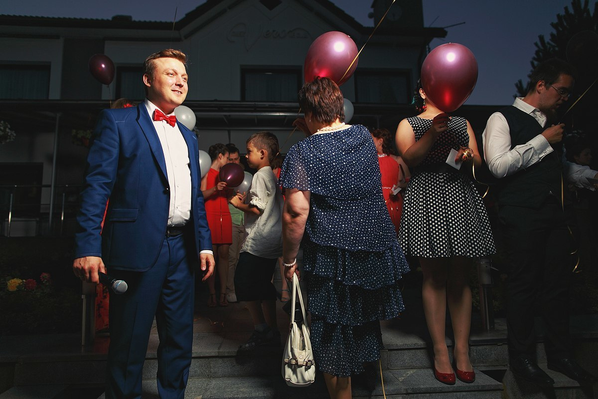 Свадьба Михаила и Олеси 12 июля 2014 года. Ведущий на свадьбу, корпоратив и юбилей в Москве Сергей Рябинин