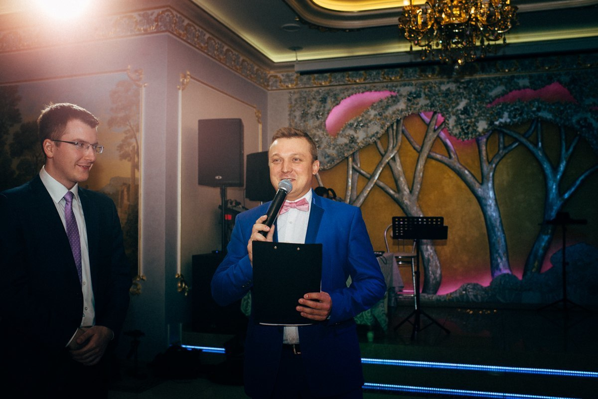 Свадьба Игоря и Юлии 9 октября 2014 года. Ресторан "Золотая роща". Ведущий на свадьбу, корпоратив и юбилей в Москве Сергей Рябинин