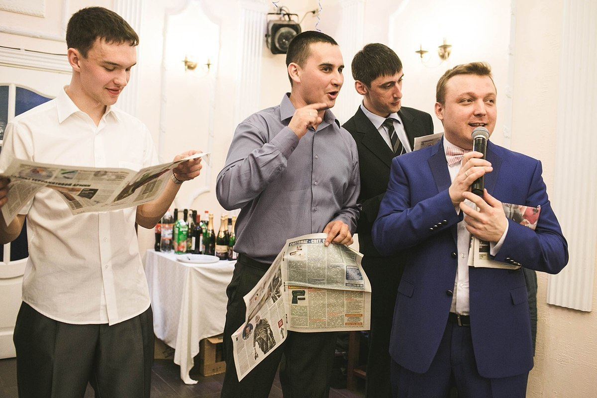 Свадьба Анастасии и Андрея 12 апреля 2014 года. Ресторан "Каравелла". Ведущий на свадьбу, корпоратив и юбилей в Москве Сергей Рябинин