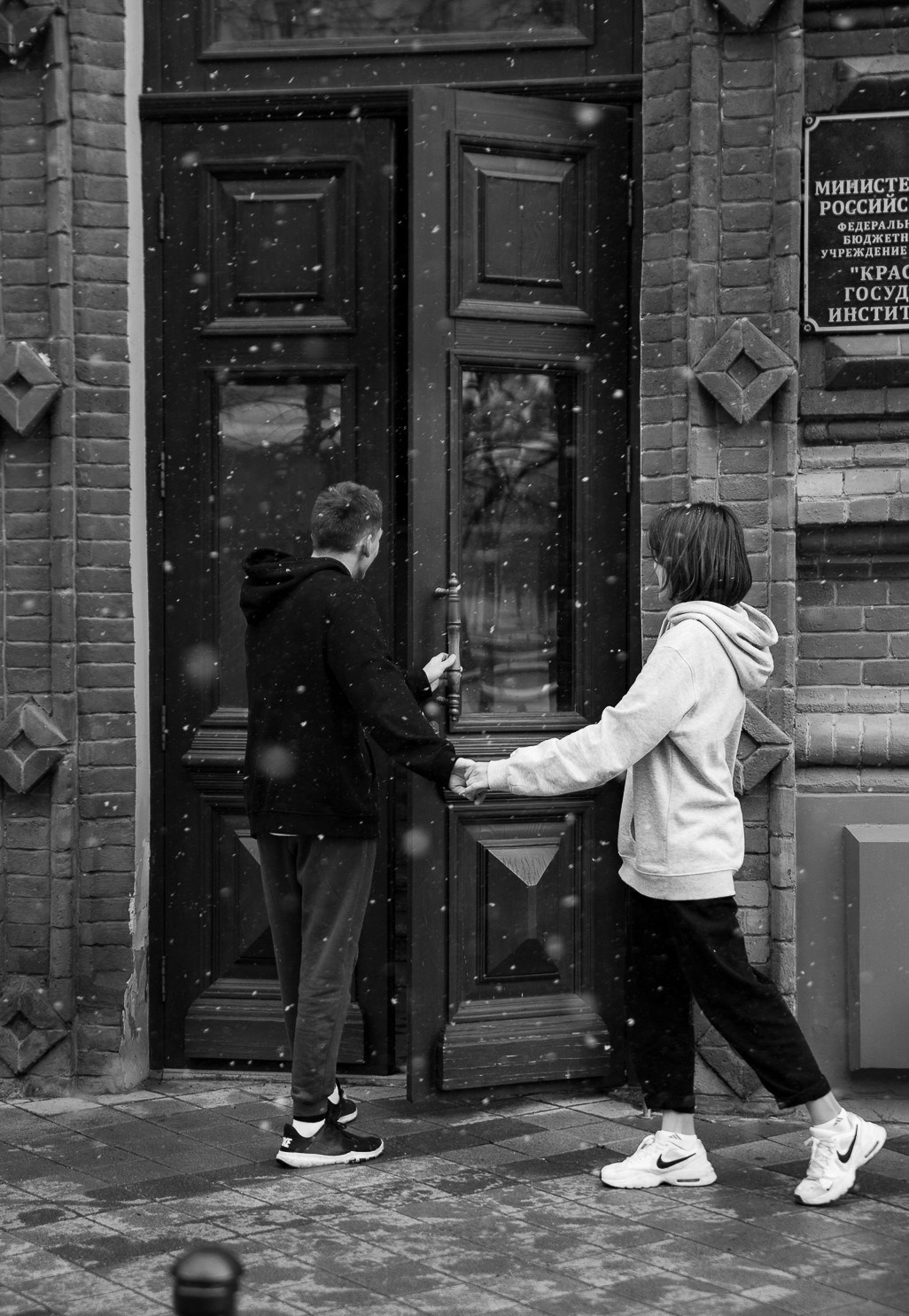 Зимняя встреча. Фотограф в Краснодаре Анна Карелина