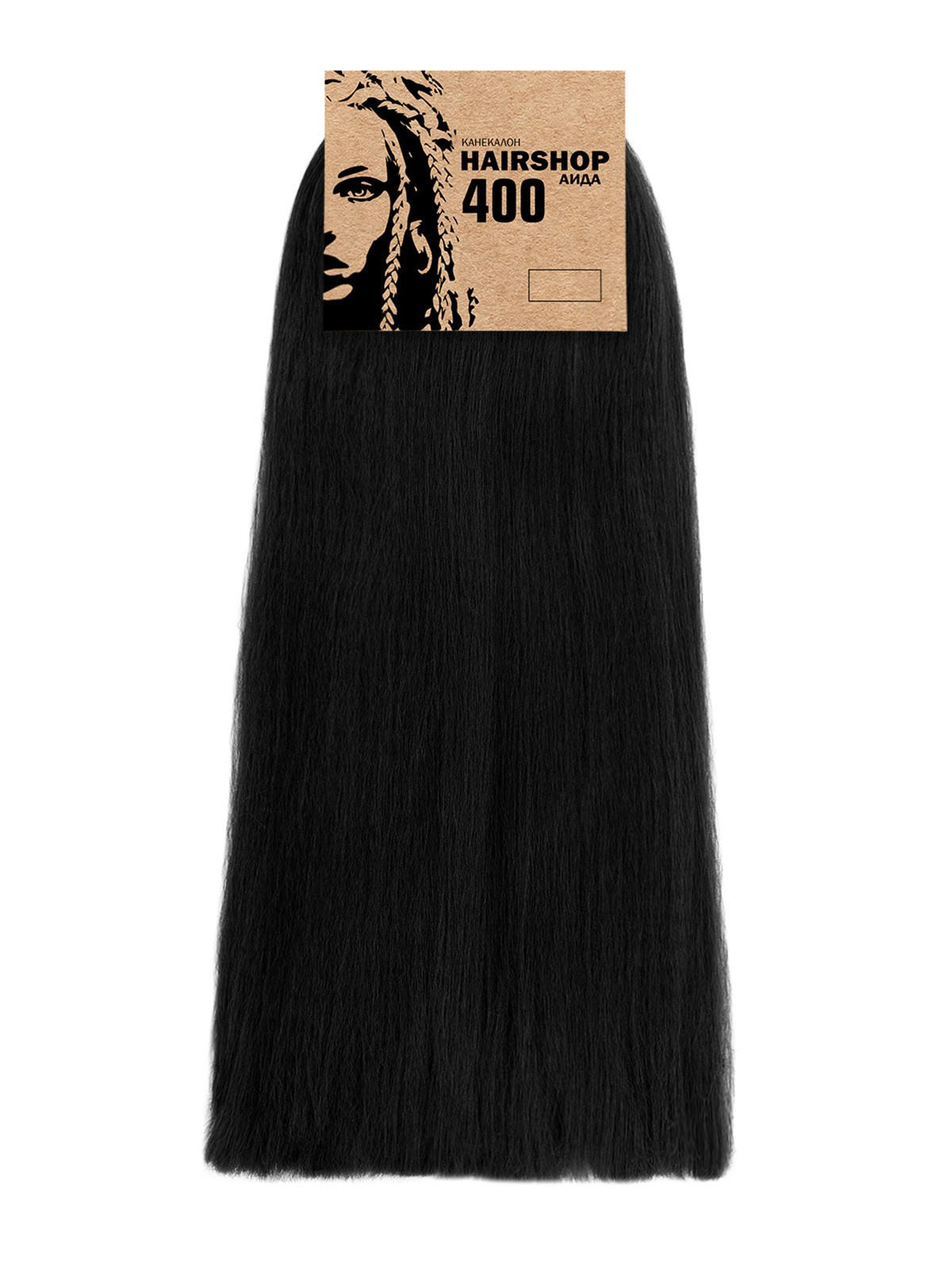 Предметная съёмка — набор прямых волос для наращивания, чёрные.