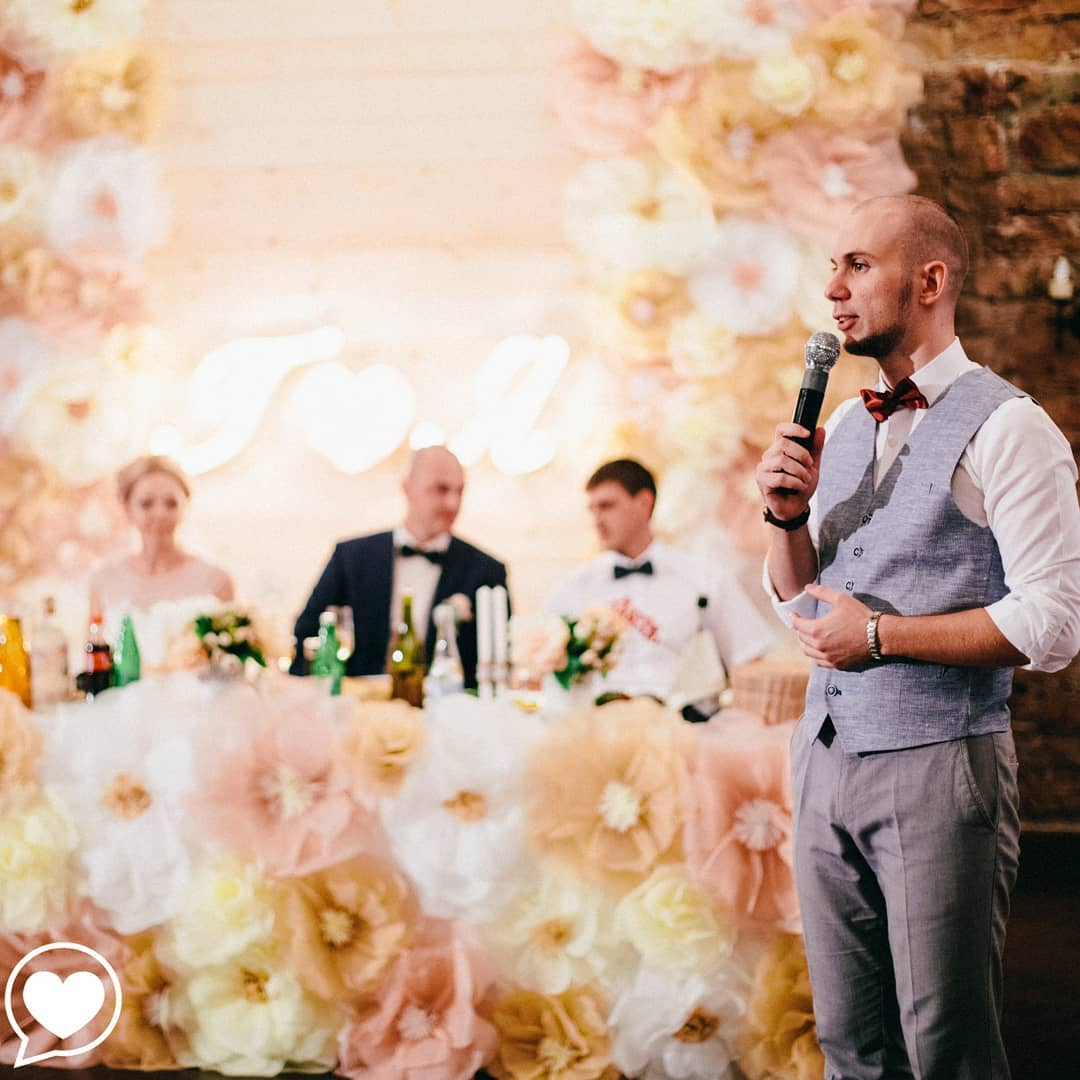 Ведущий Вечерский Дом у моря. Подрядчики и друзья сети свадебных площадок House for wedding