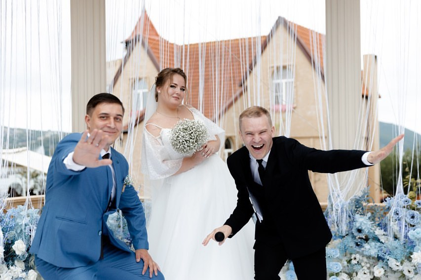 Ведущий Моргунов Дом у моря. Подрядчики и друзья сети свадебных площадок House for wedding