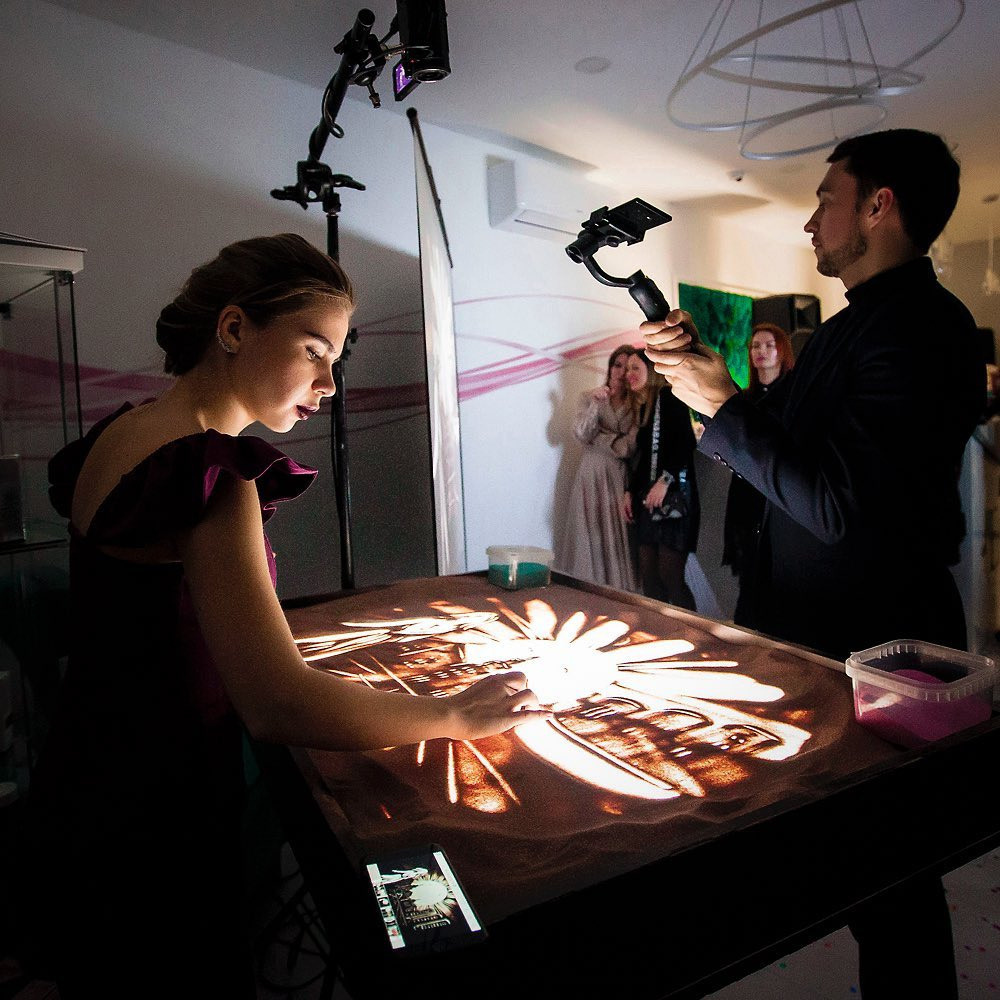 Шоу песок. Подрядчики и друзья сети свадебных площадок House for wedding