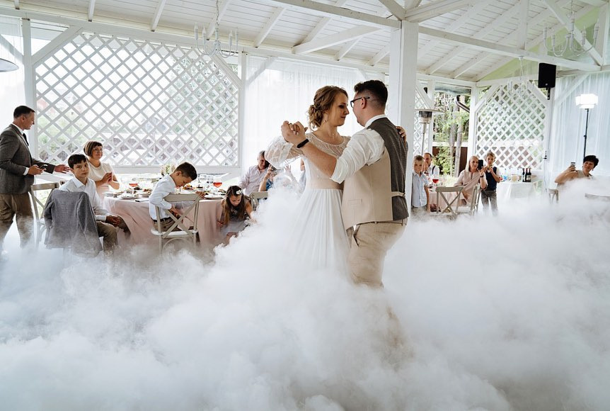 Шоу эффекты. Подрядчики и друзья сети свадебных площадок House for wedding