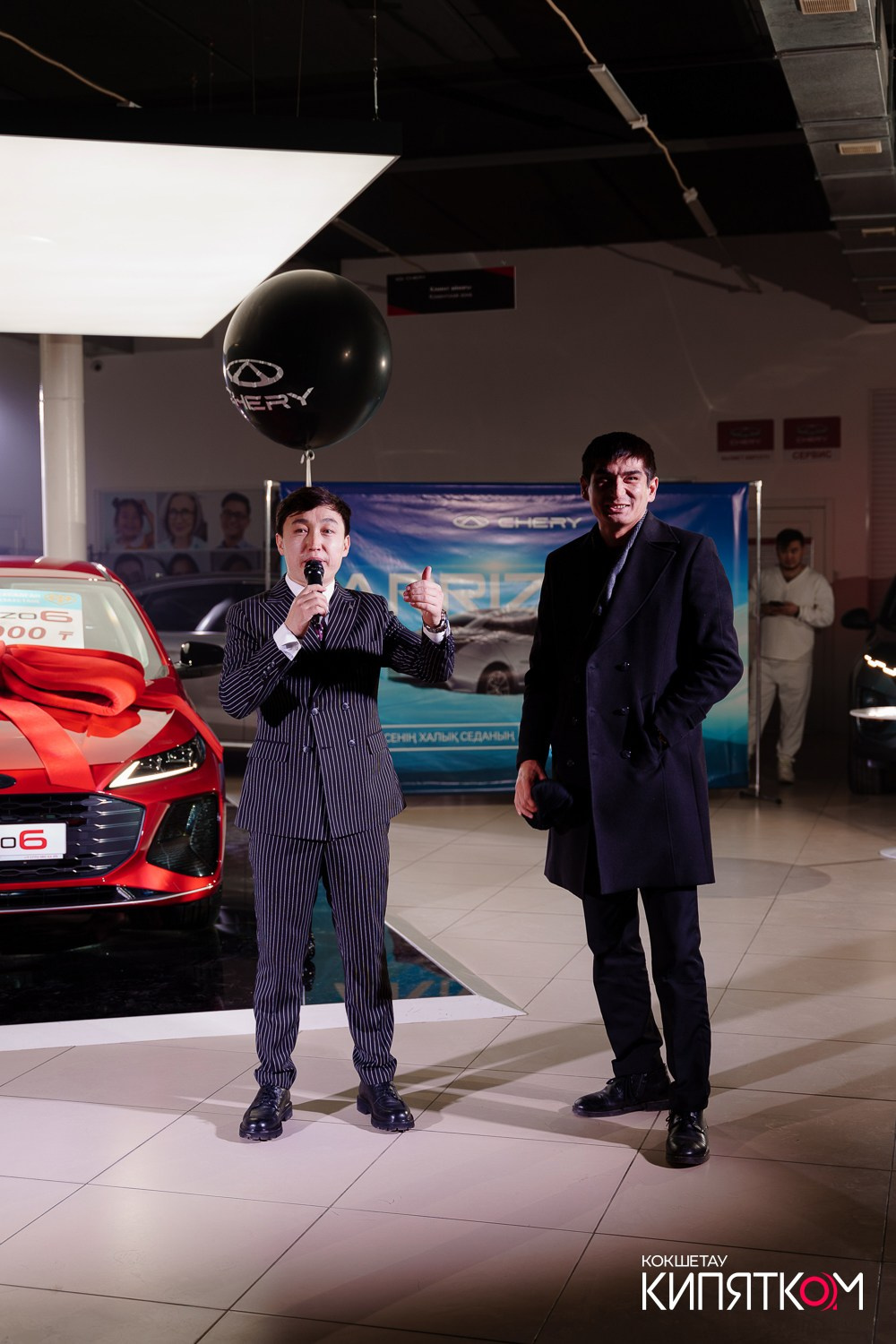 ПРЕЗЕНТАЦИЯ CHERY ARRIZO 6. КИПЯТКОМ КОКШЕТАУ