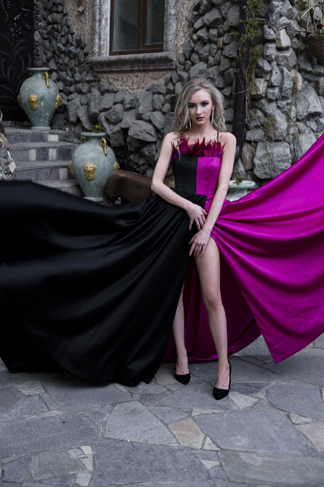 Purple&black. Невеста