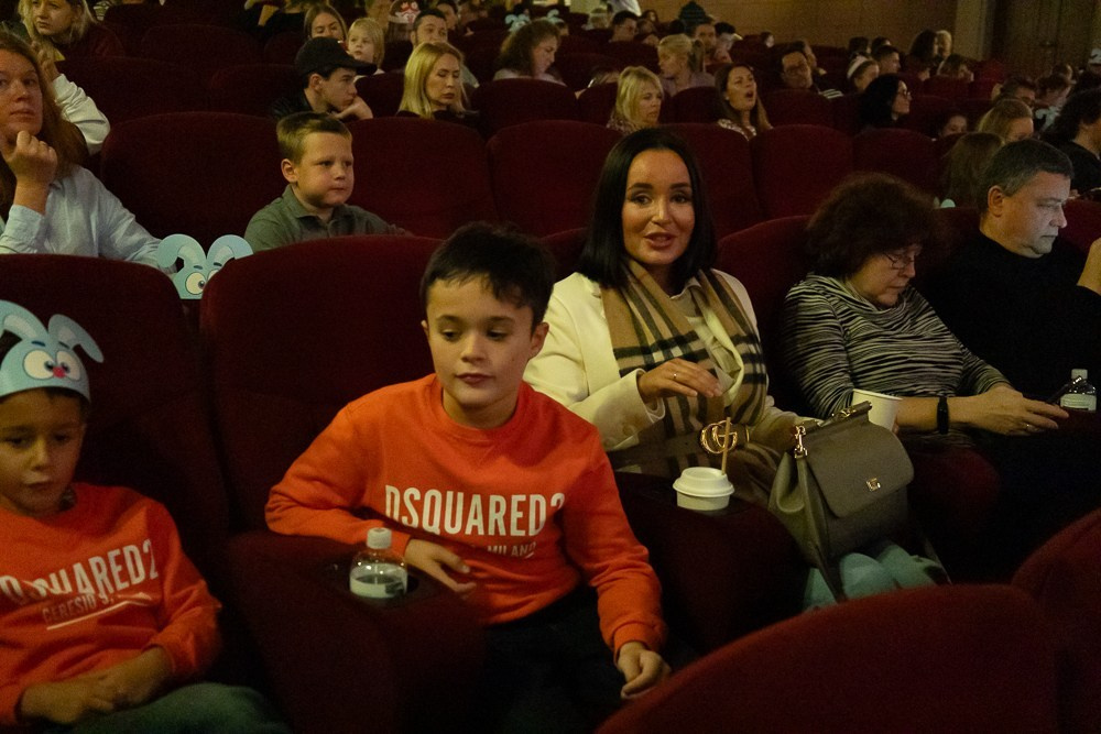 Репортаж с премьеры мультфильма «Смешарики снимают кино» в кинотеатре "Художественный"