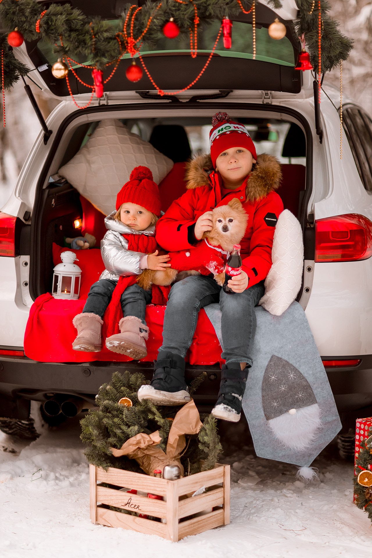 Зимние фотосессии. Katerina Schastlivaya