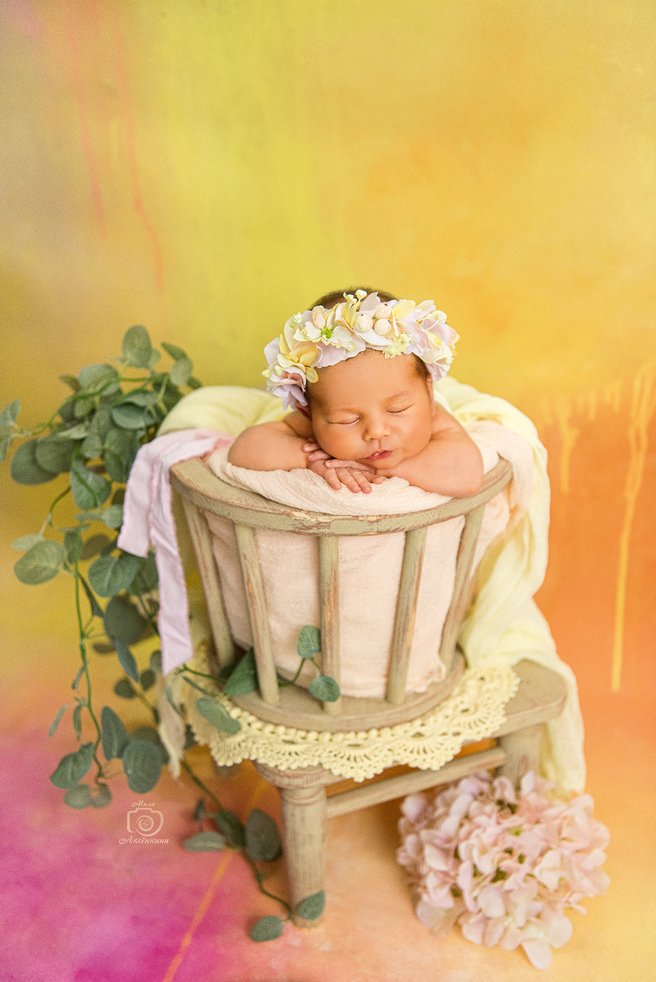 Портфолио новорожденных. Фотограф в Нефтеюганске Мила Аксёнкина