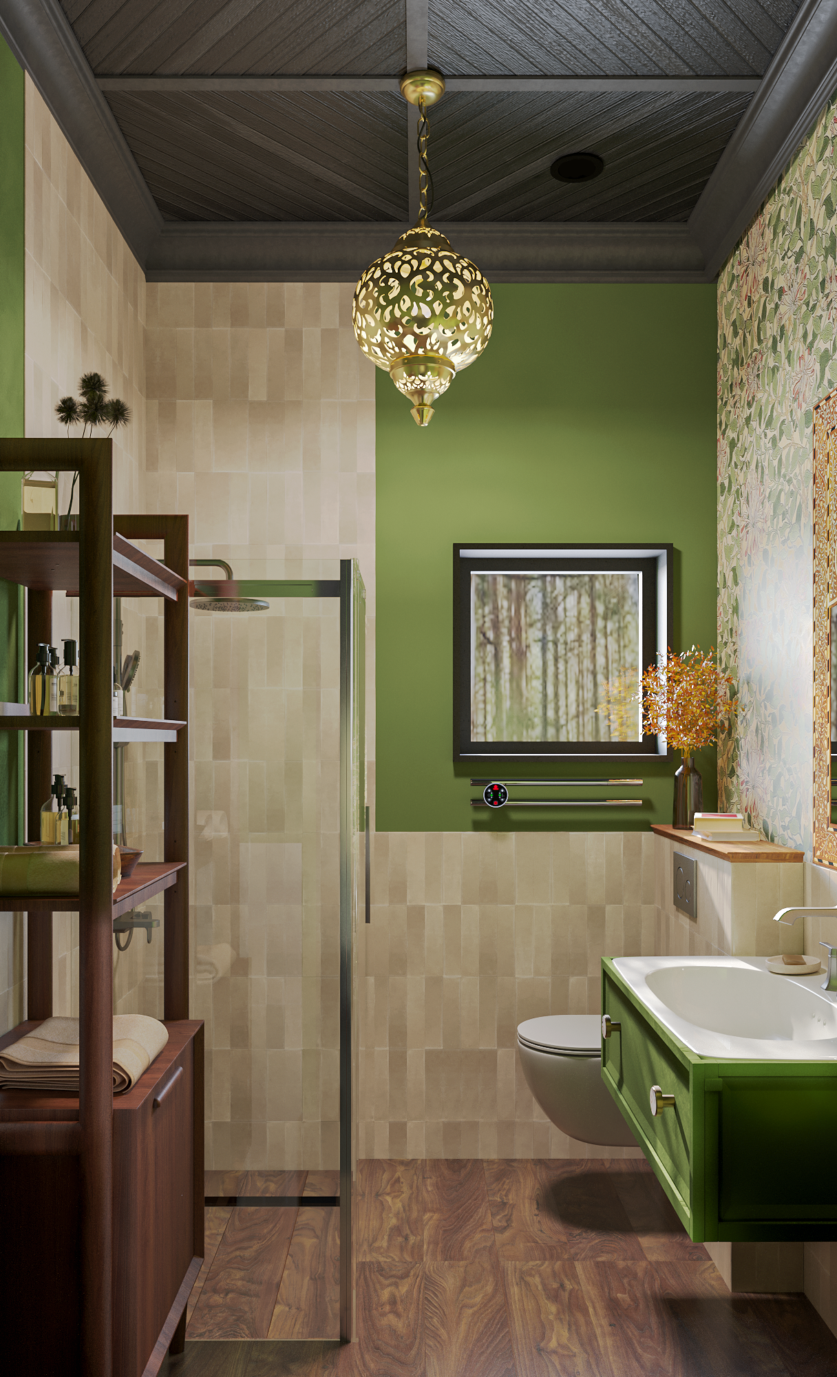 Охотничий домик в стиле русской усадьбы