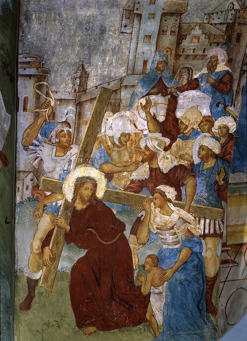 Фрески из церкви Владимирской иконы Божьей матери. 1676-1678гг