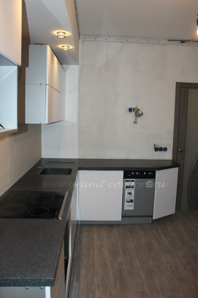 Столешницы на угловой кухонный гарнитур. Гранит-Комфорт|Столешницы из искусственного камня в Перми |Пермь