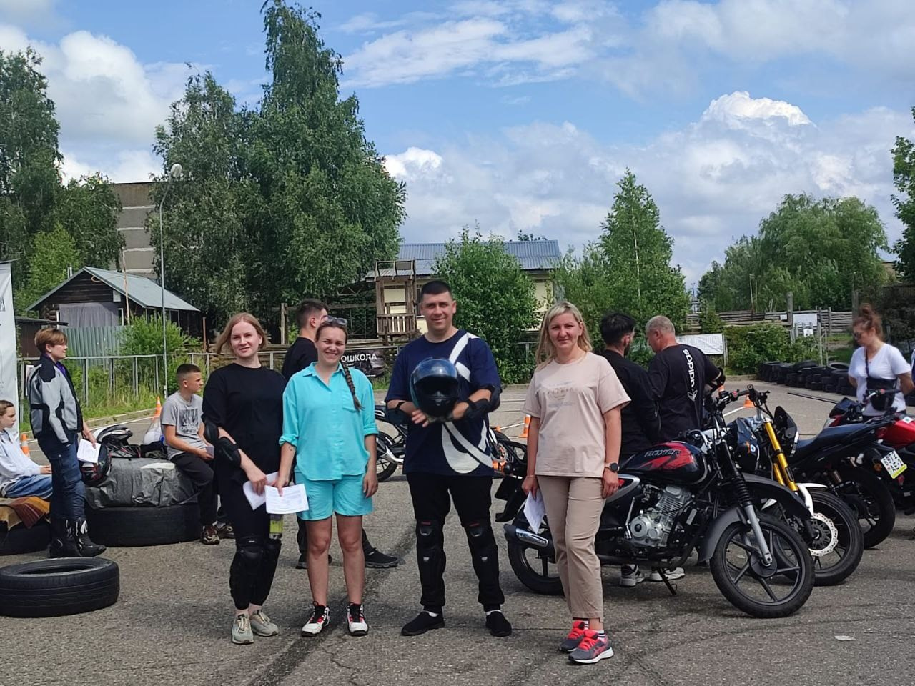 Экзамен ГАИ. МОТОШКОЛА в городе Витебске. Обучение категории А и А1