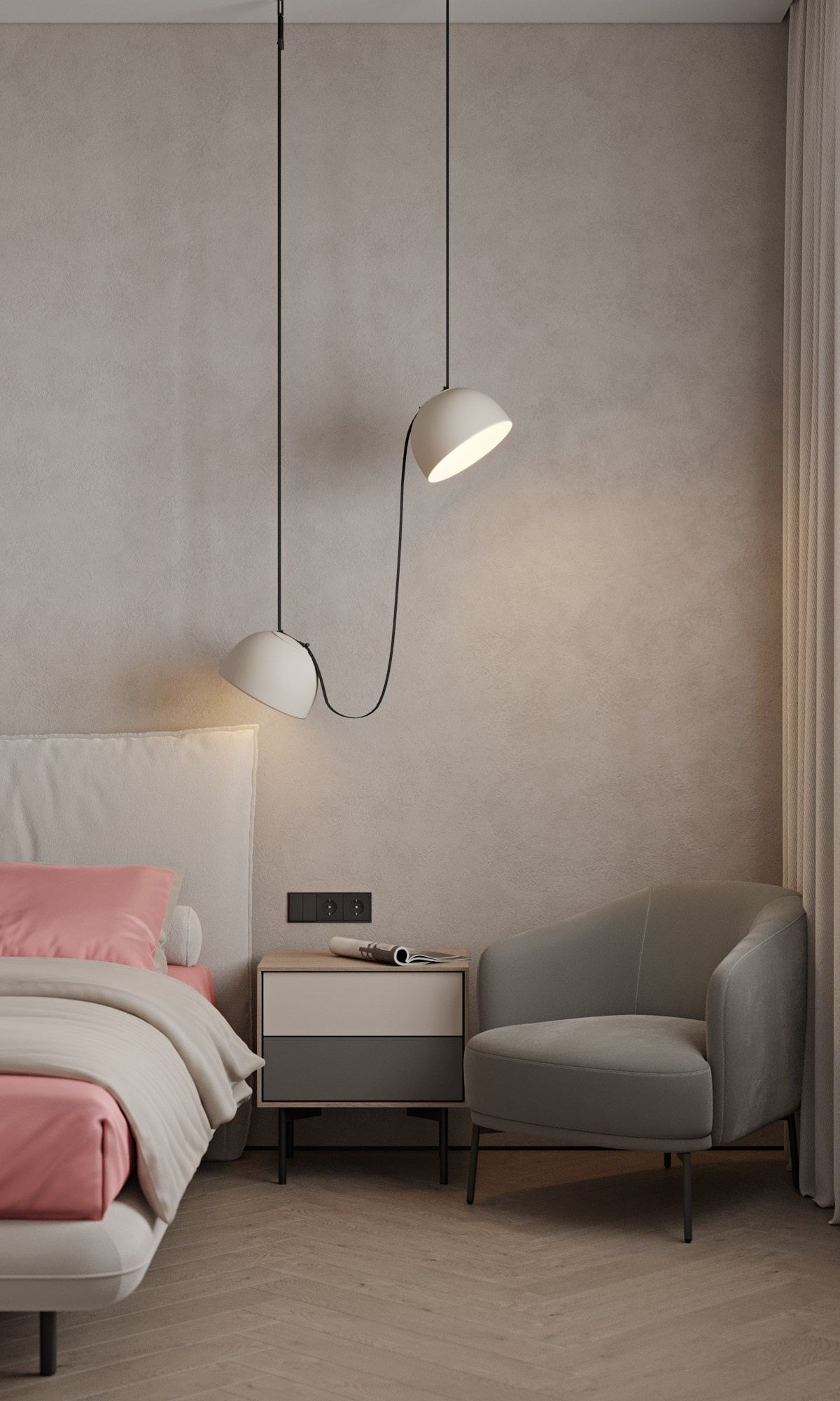 «Коралловый риф». Студия интерьерной визуализации «ЛИНИИ»