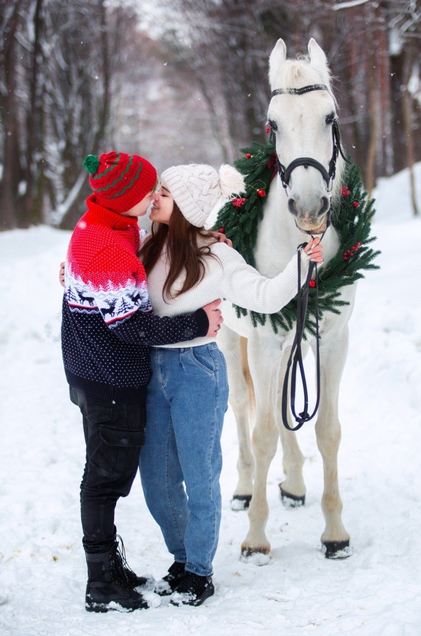 Зимние фотосессии. Конный фотограф Юлия Дроздова