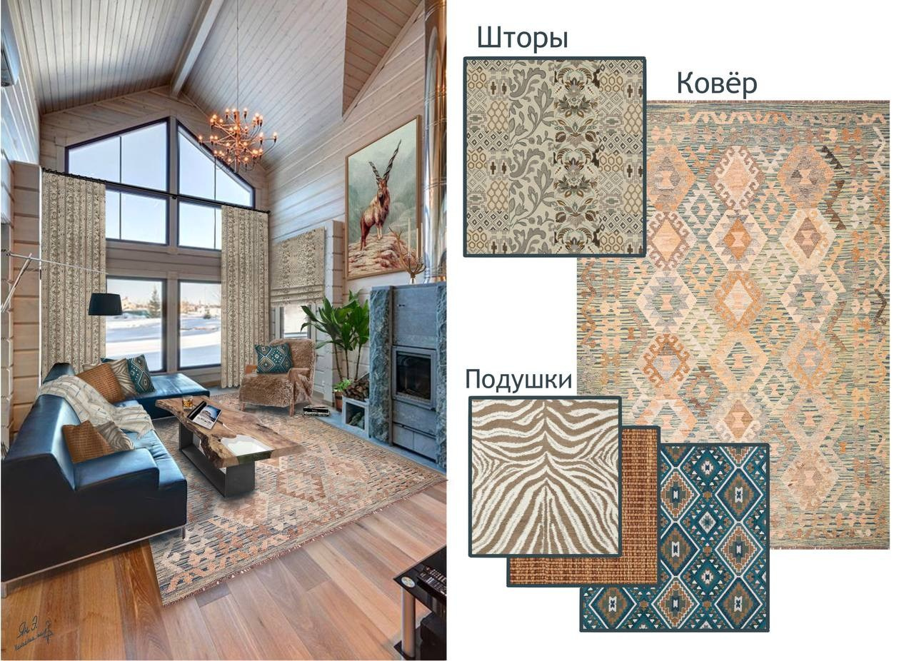 Эскизы. Ян Эльвира — текстильный декоратор, г. Москва