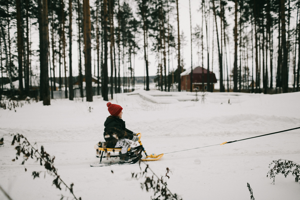 Рождественское утро в домике. Соня Черных (sophieblack)