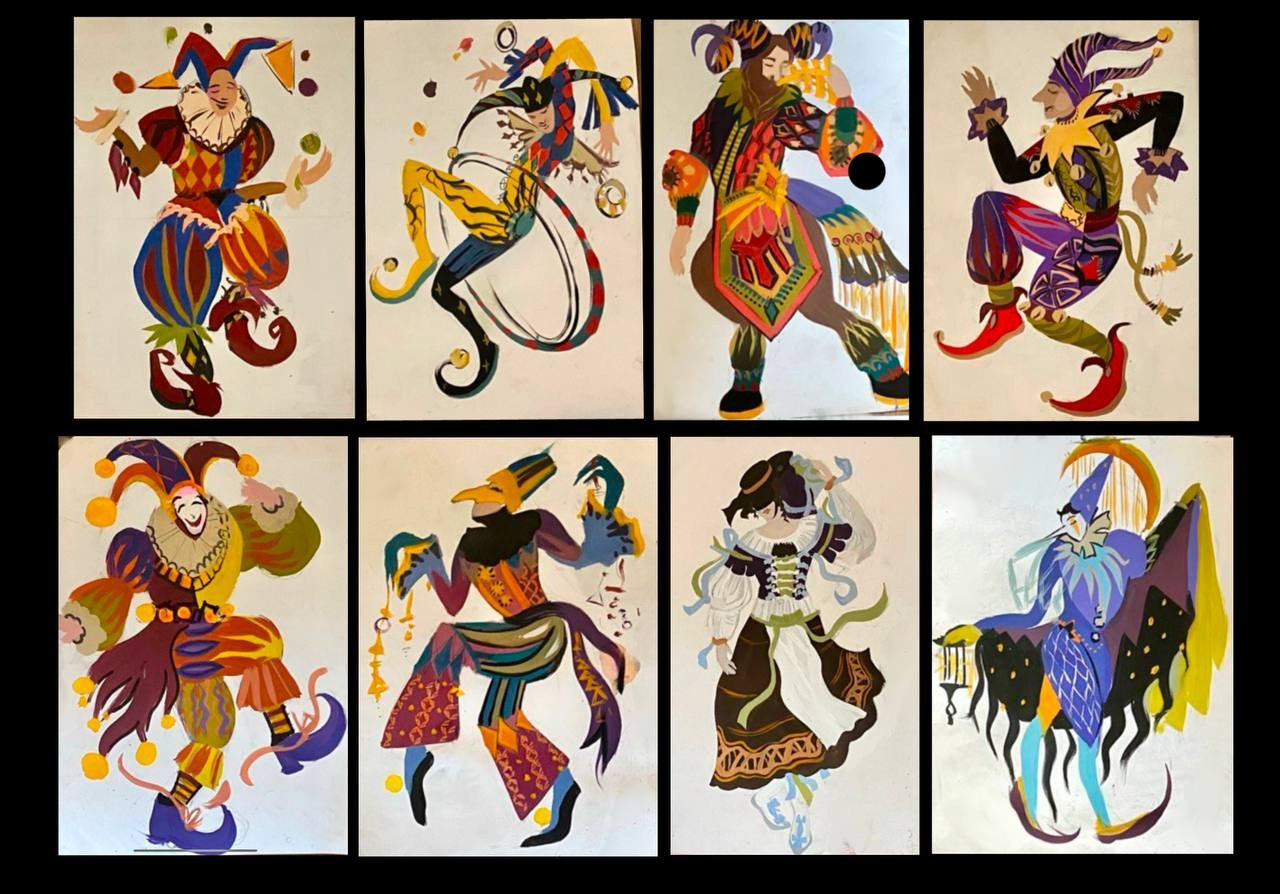 Профессиональные работы. Костюмер, художник кино и телевидения в спб