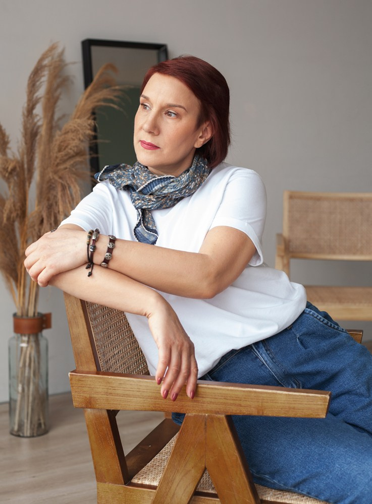 Фотосессия Ирины. Индивидуальная портретная съемка в студии. Елена Комова Фотограф Новосибирск