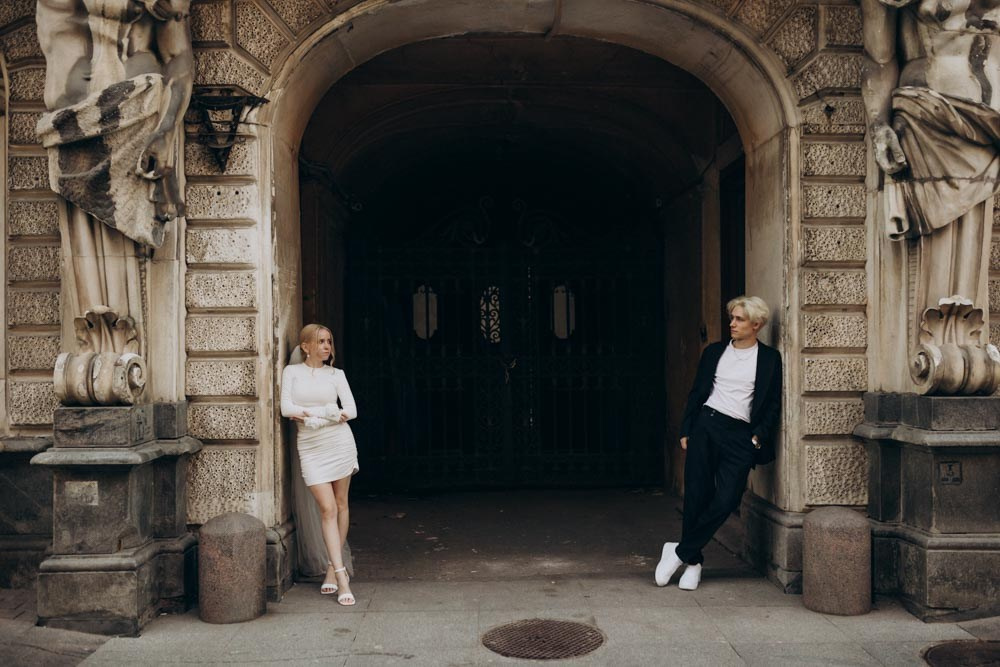 Саша и Вика | Дворец бракосочетания 1. Свадебный и love story фотограф в Санкт-Петербурге