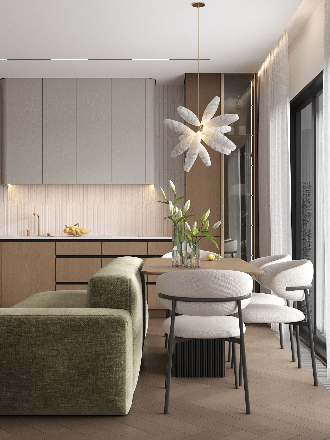 ЖК City Bay, г. Москва. Студия дизайна интерьера в Москве T.Art Design