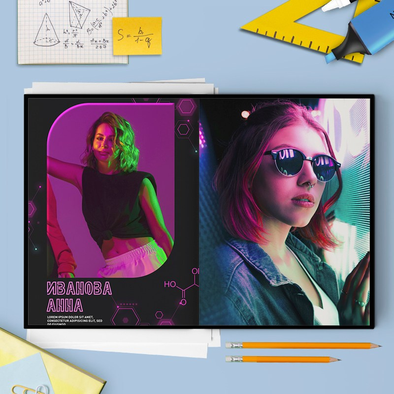 Дизайн № 3 (1). AXIOMA │ Выпускные альбомы в Иркуске. Альбом в подарок! Закажи сейчас!