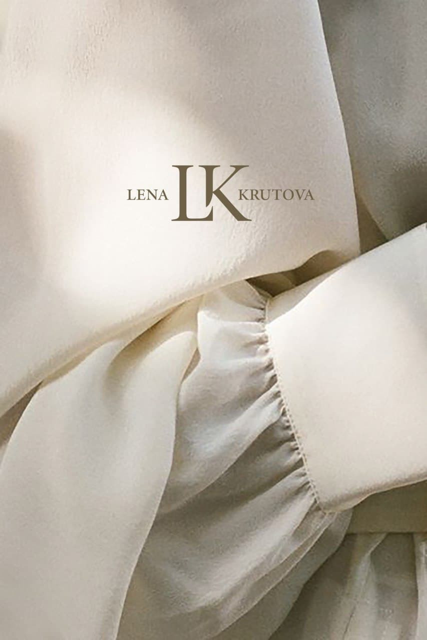 Логотип для фотографа. Лена Крутова. Фотограф в Москве