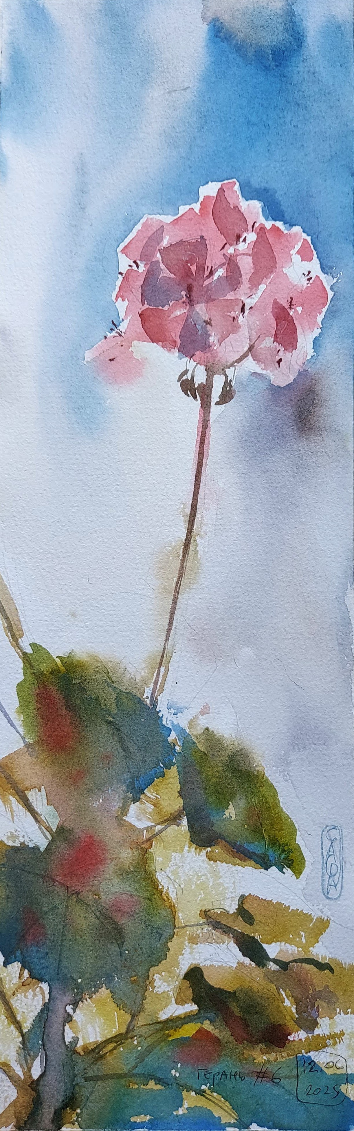 Flowers. Alexander Manaenkov | Watercolor Artist from Siberia