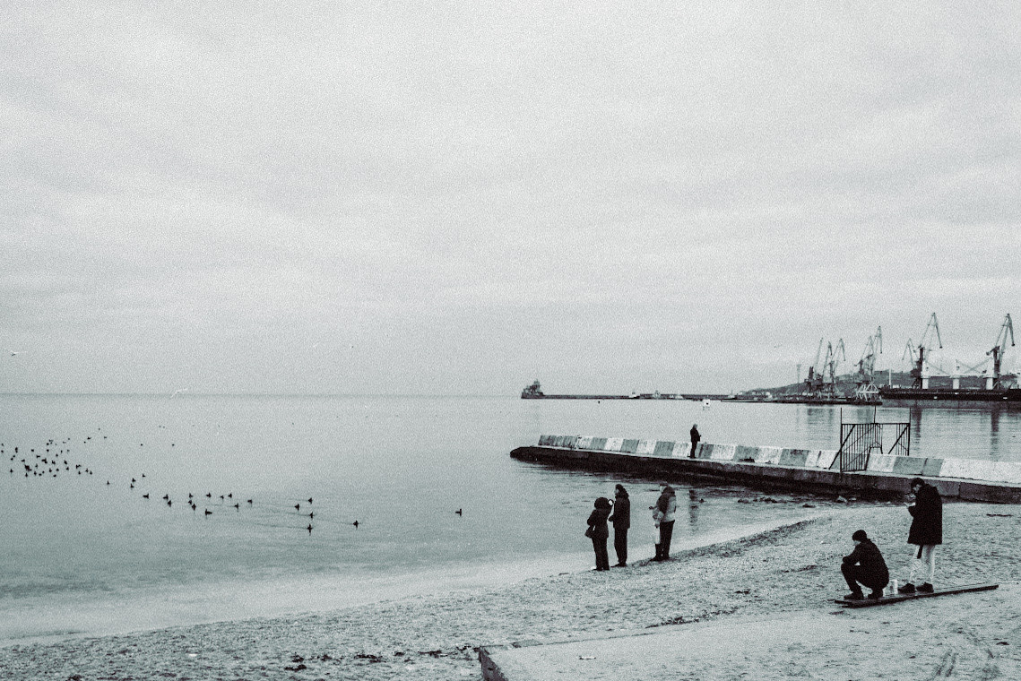 Зимняя Феодосия. Фотограф Евгений Симохин