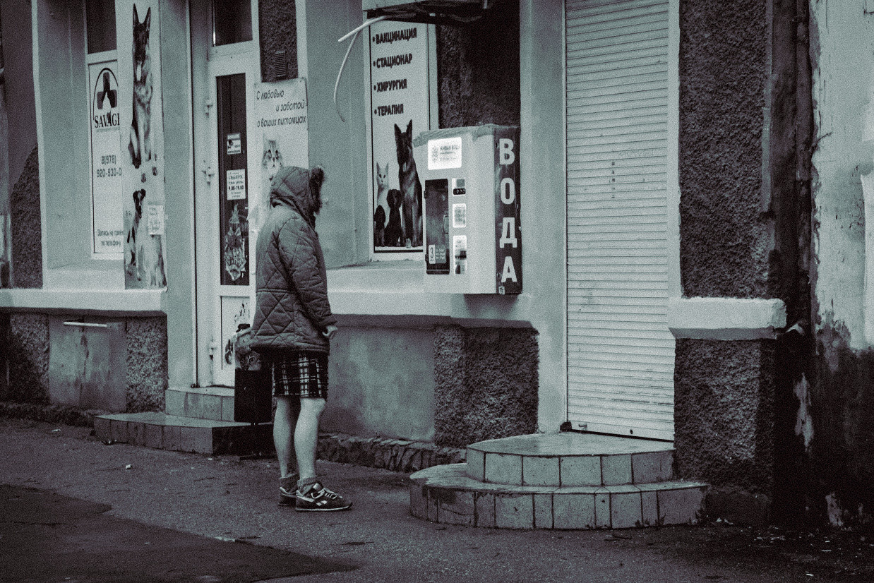 Зимняя Феодосия. Фотограф Евгений Симохин