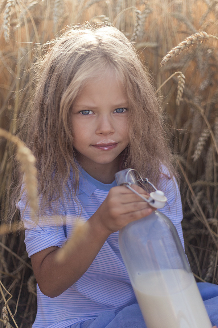 Пшеничные поля…. Семейный и детский фотограф в Пскове и Санкт-Петербурге Яна Калинина