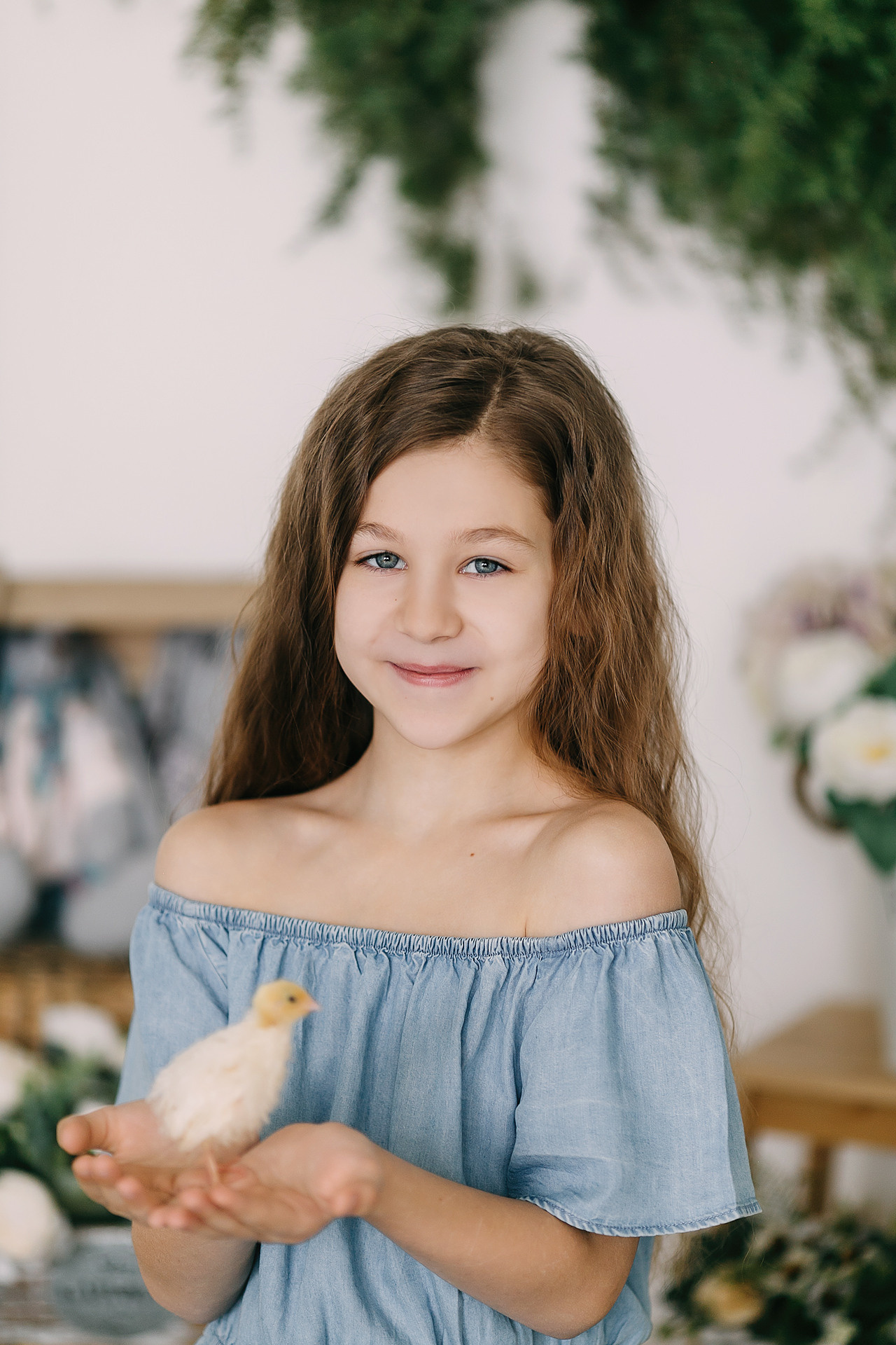 Пасхальный фотопроект с кроликами и цыплятами совместно с фотостудией Art House. Семейный и детский фотограф в Пскове и Санкт-Петербурге Яна Калинина