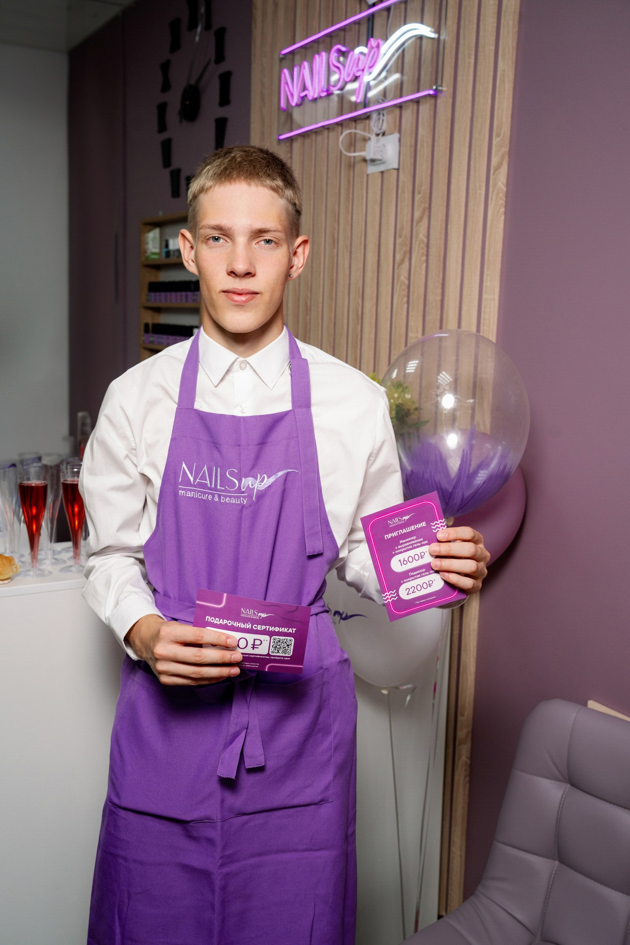 Контент для NailsUp. Фотографы и Видеографы Night2Day Санкт-Петербург