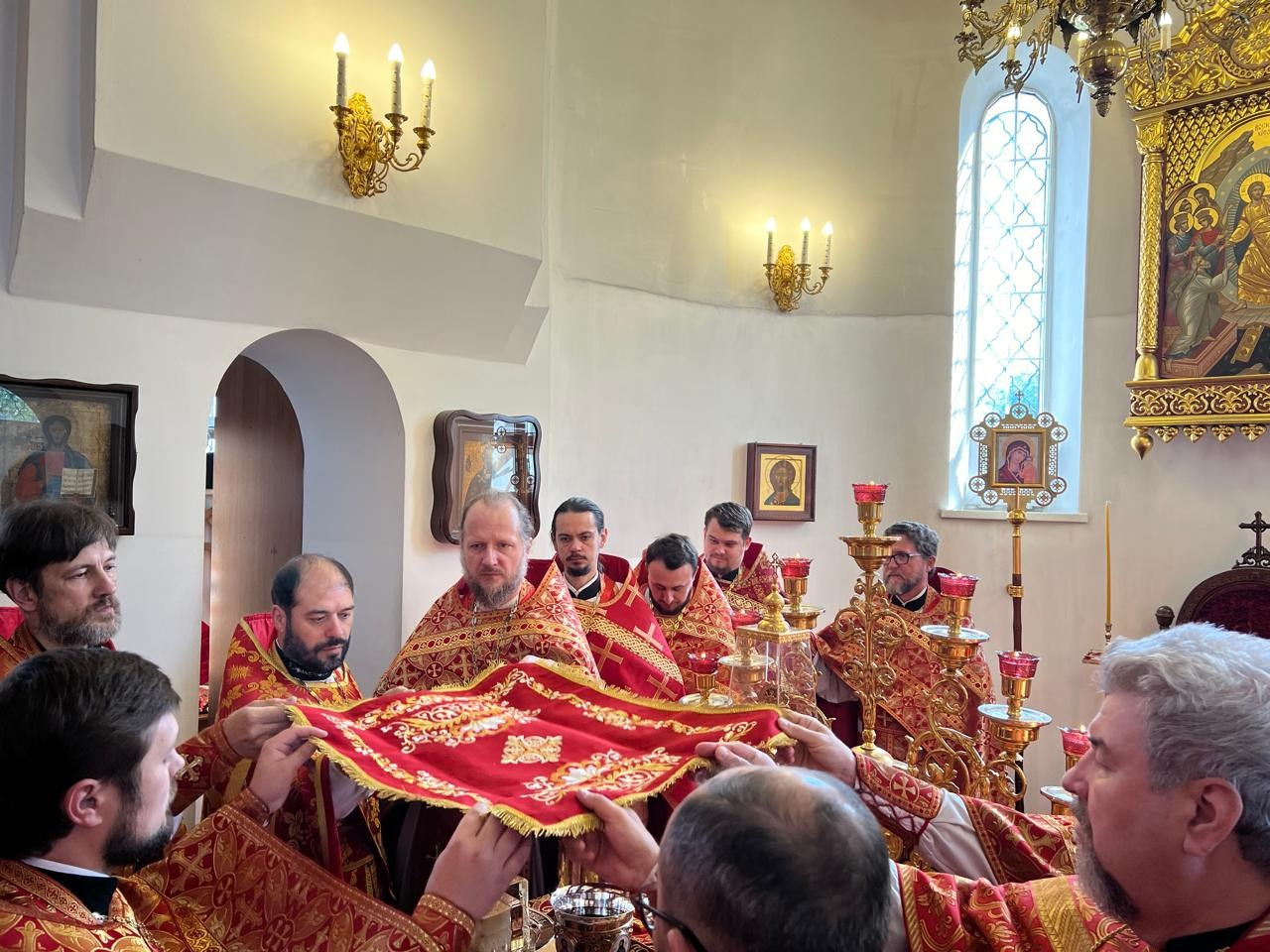 Состоялось соборное богослужение клириков Саратовского Северо-Западного округа. Саратовское Северо-Западное благочиние