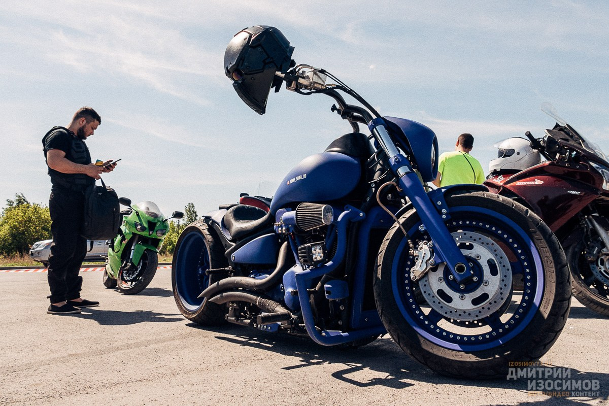 Слёт байкеров