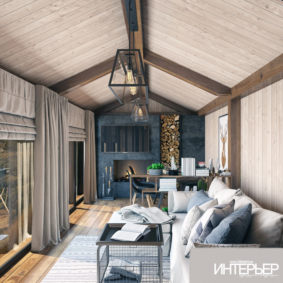 Портфолио. Дизайн интерьера, 3D визуализация и 3D моделирование. Создание проектов и чертежей. КМВ: Кисловодск, Пятигорск, Ессентуки и удаленно