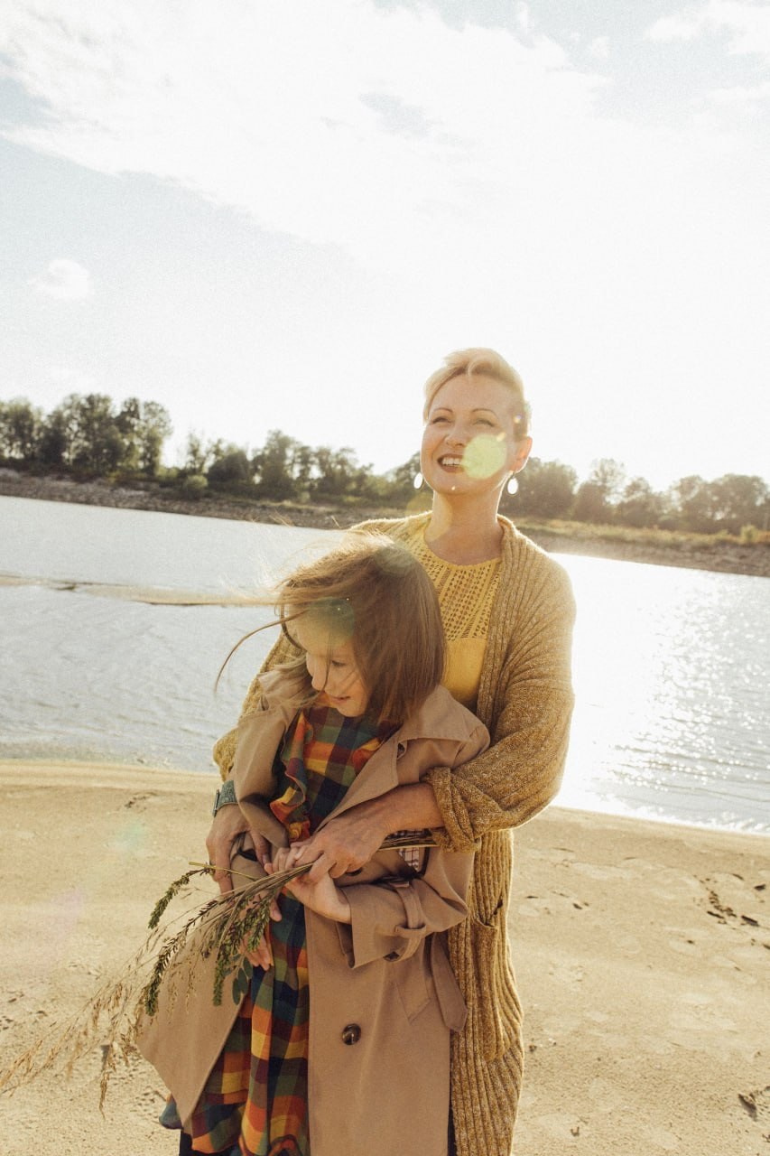 Ветер в волосах. Семейный фотограф в Краснодаре Анна Пасик