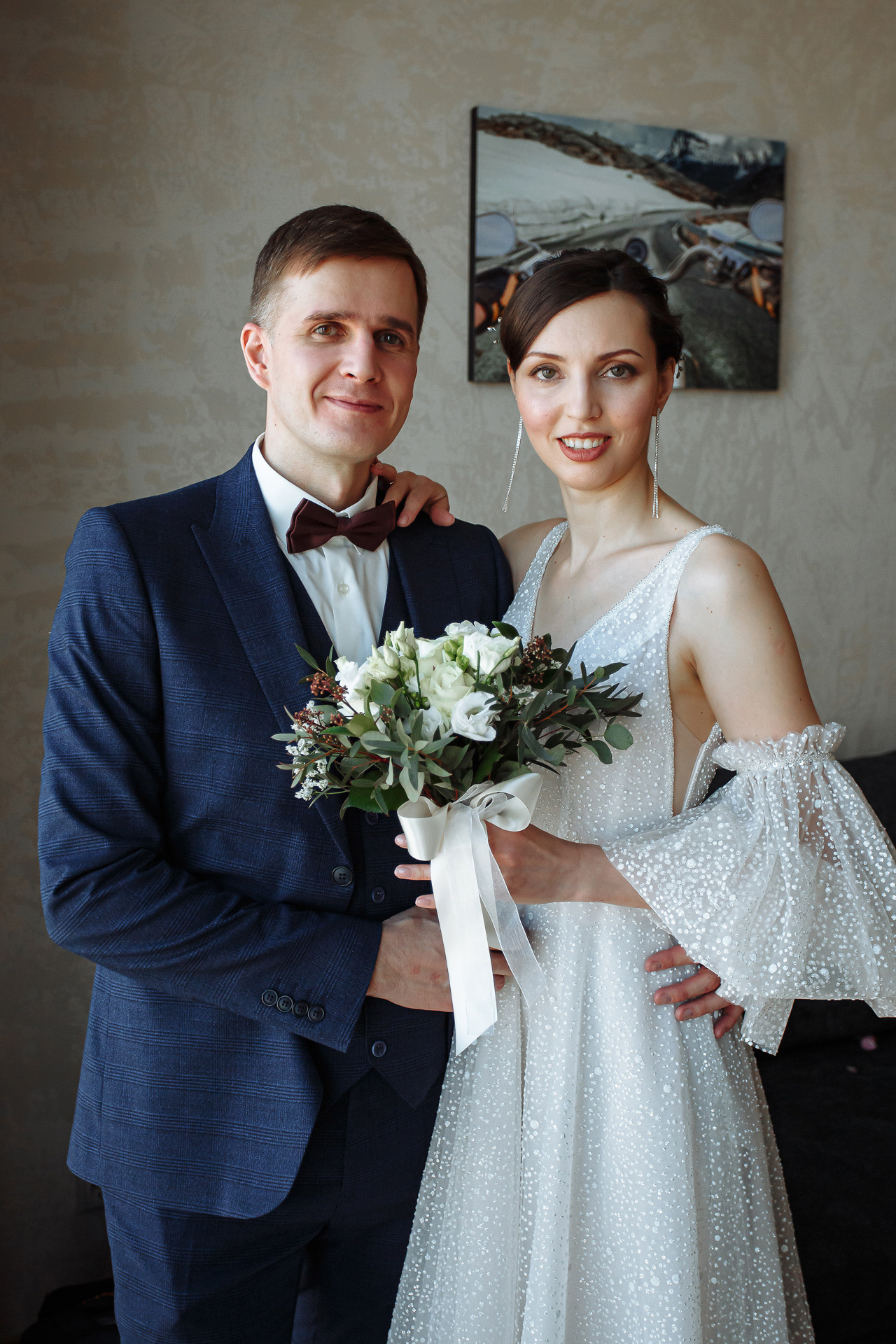 Свадебная фотосессия в ресторане Birds. Свадебный фотограф Москва и МО Сергей Киржаев