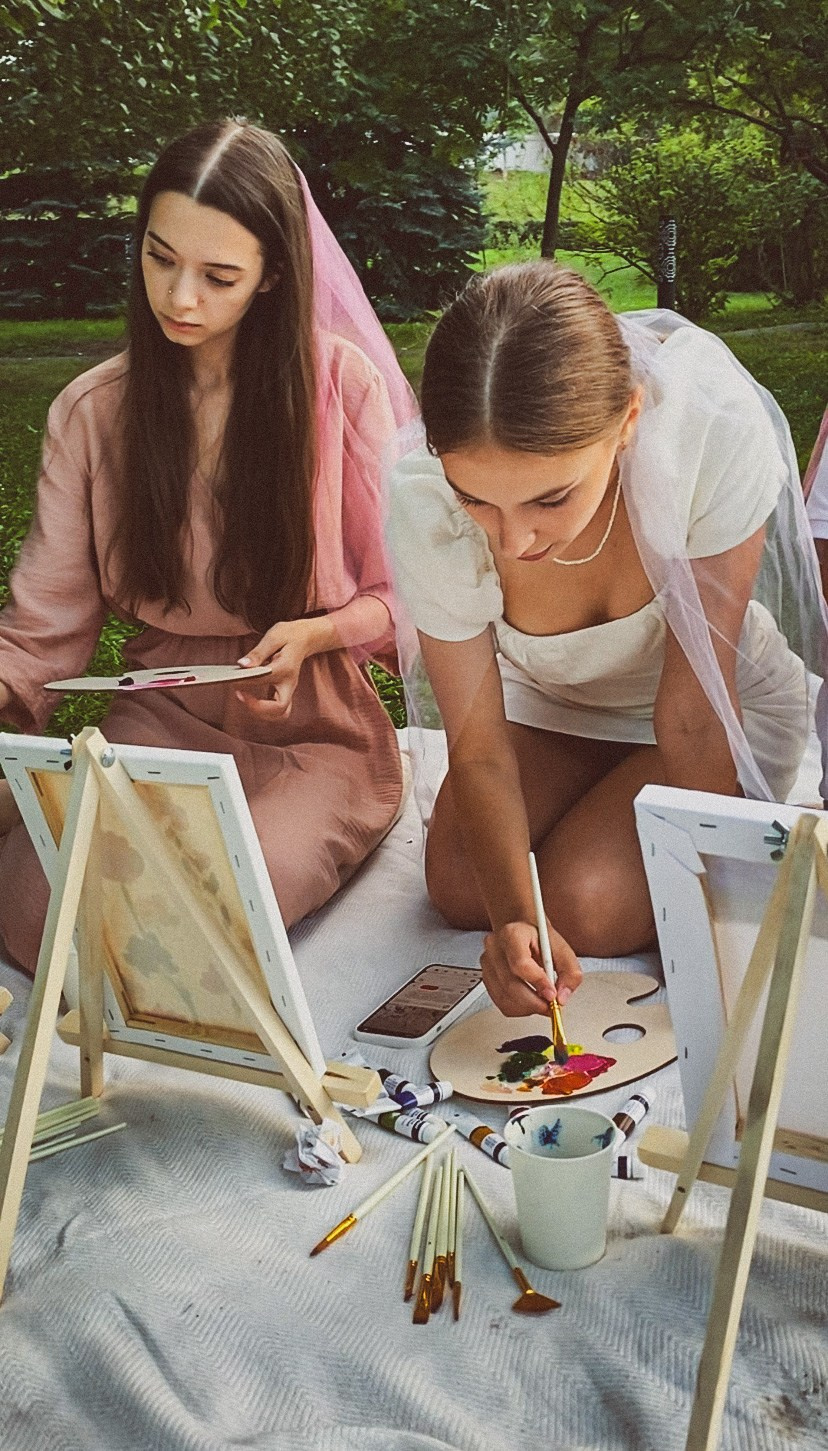 Девичник в парке Чёрное озеро. Чувственный мобильный фотограф в Казани и Сочи Дьяченко Дарья