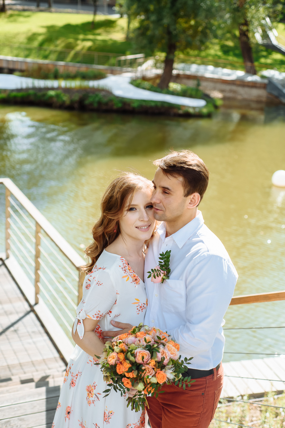 Свадьба на ВДНХ. Портретный фотограф Москва, репортаж и естественная постановка