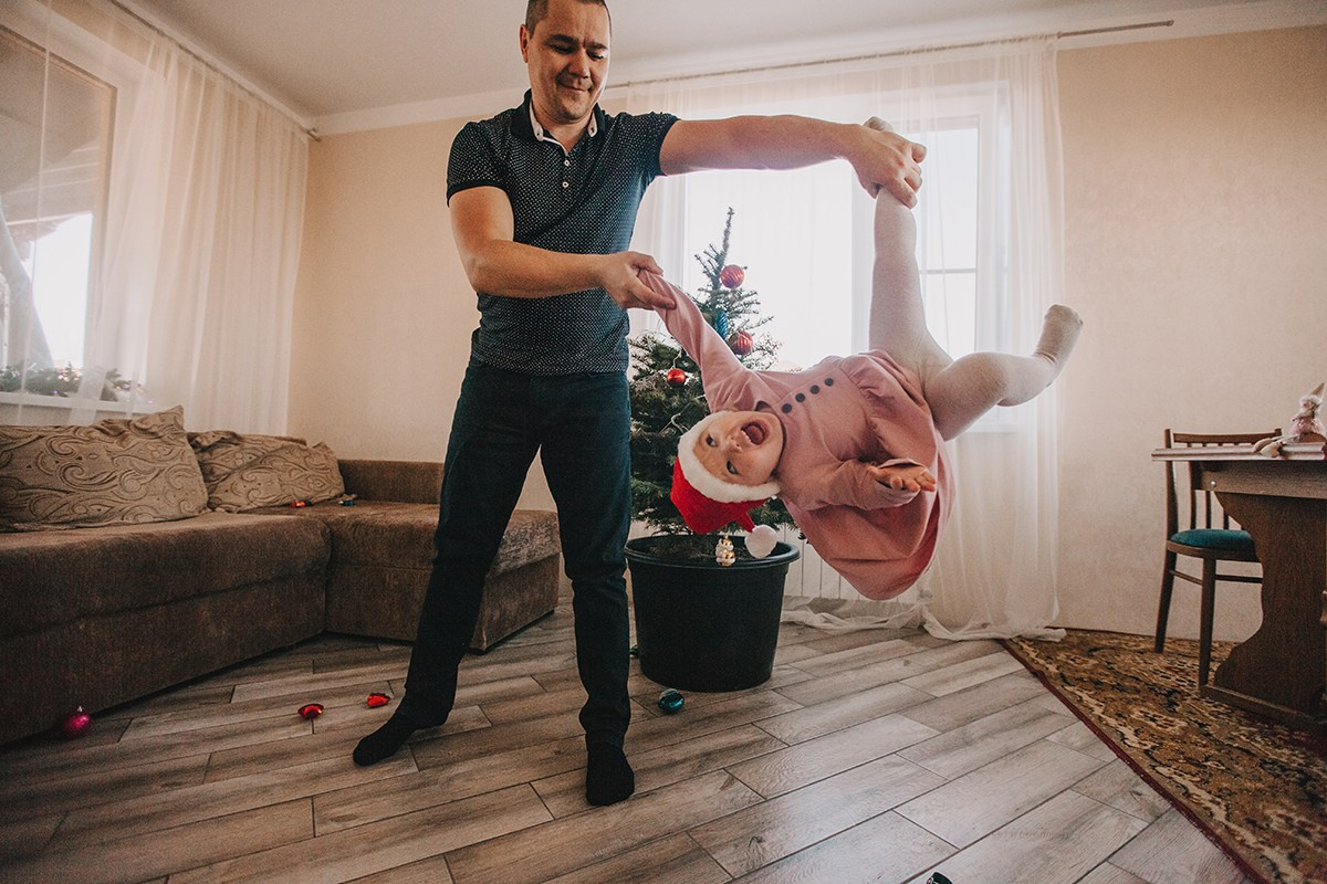 Дом. Семья. Новый год. Семейный фотограф в Белгороде Аня Никифорова