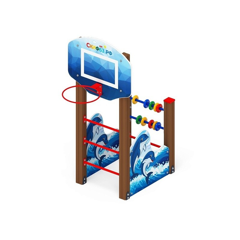 Спортивная серия тип 1 Дельфинарий - СК 1.01.05-01 Габариты (ШхДхВ): 1625x1000x2200 Зона безопасности, мм: 4625х4000