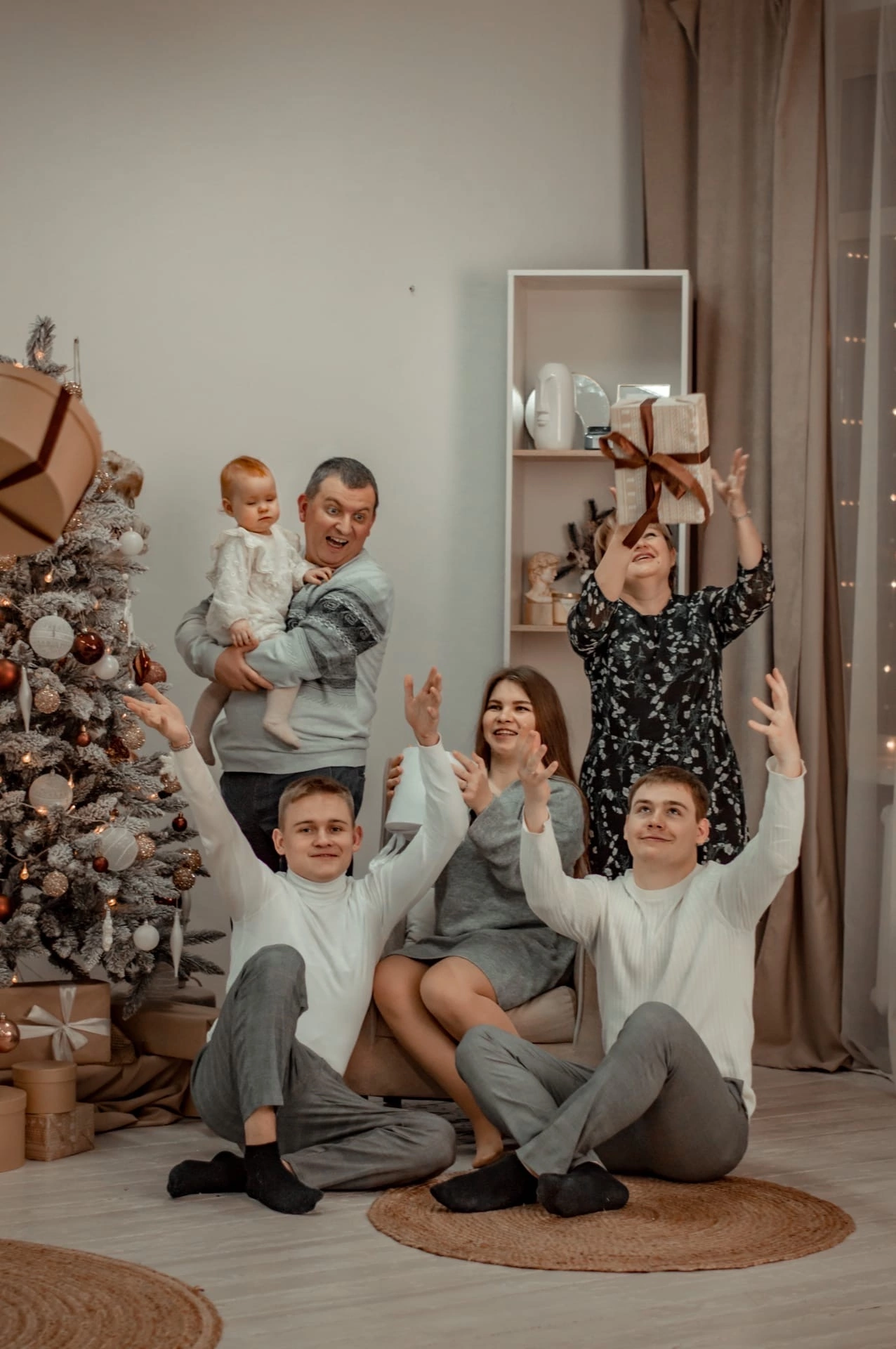 НОВОГОДНИЕ. Фотограф крещений, семейный фотограф Приходько Ксения