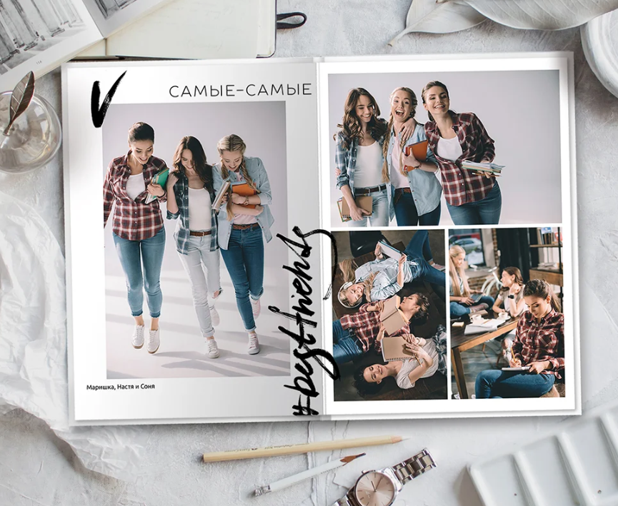 Фотоальбомы для старших классов выпускников. Выпускные фотоальбомы и папки для школ и садиков в Челябинске