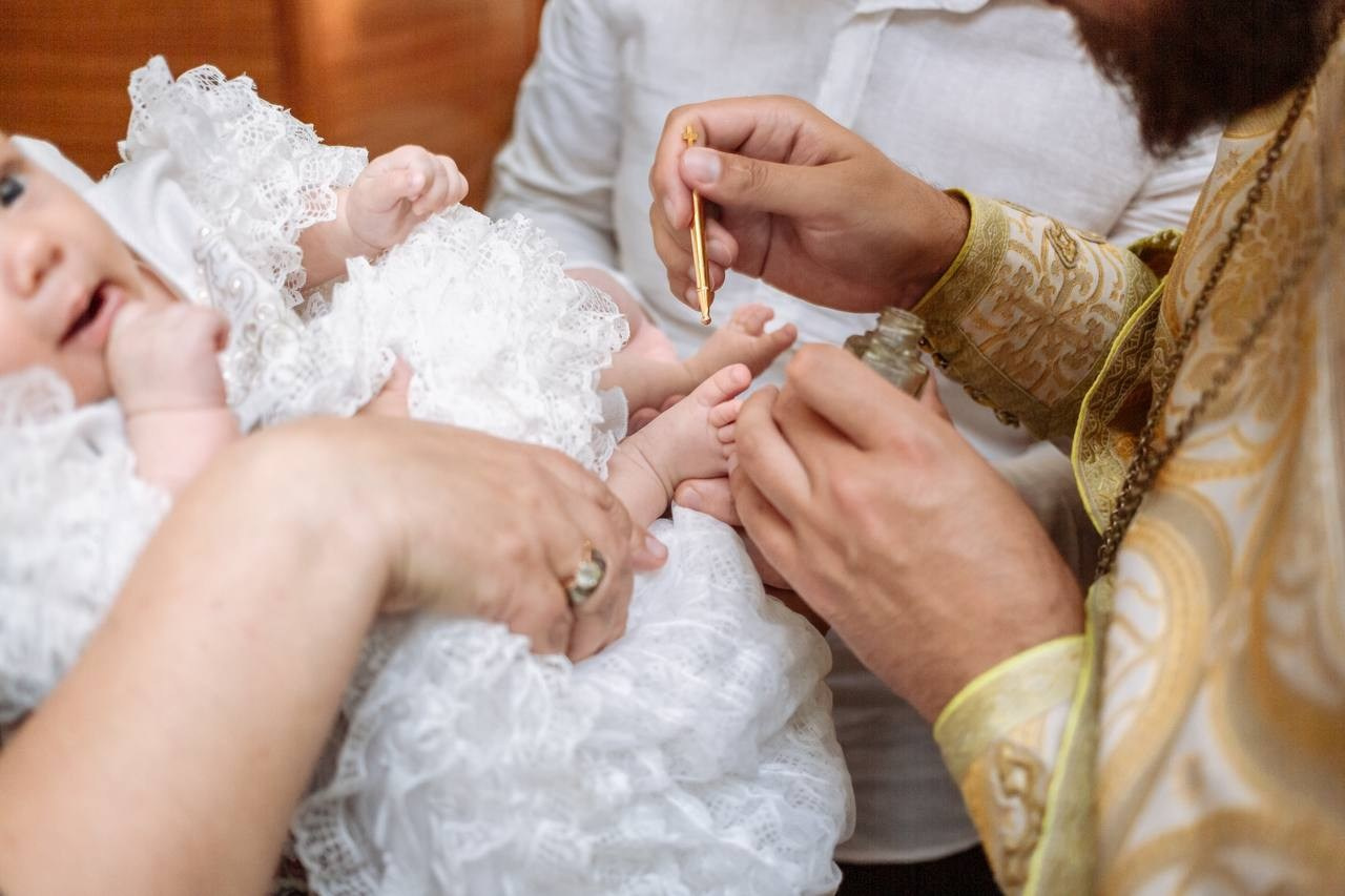 Фотосъёмка таинства крещения. Фотограф на крестины. GagarinProArt