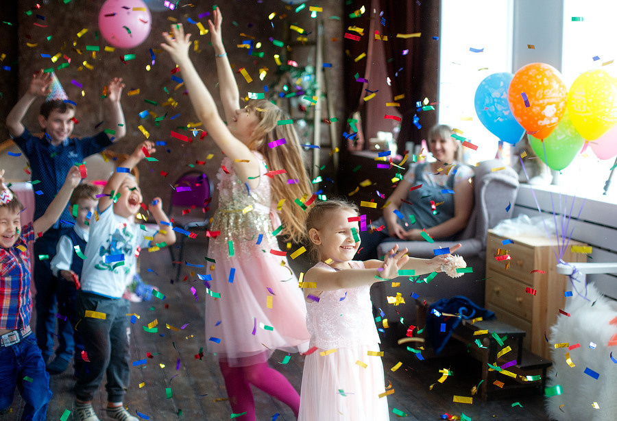 Детский праздник. Детский и семейный фотограф в Павлодаре Оксана Солей. Школа моделей